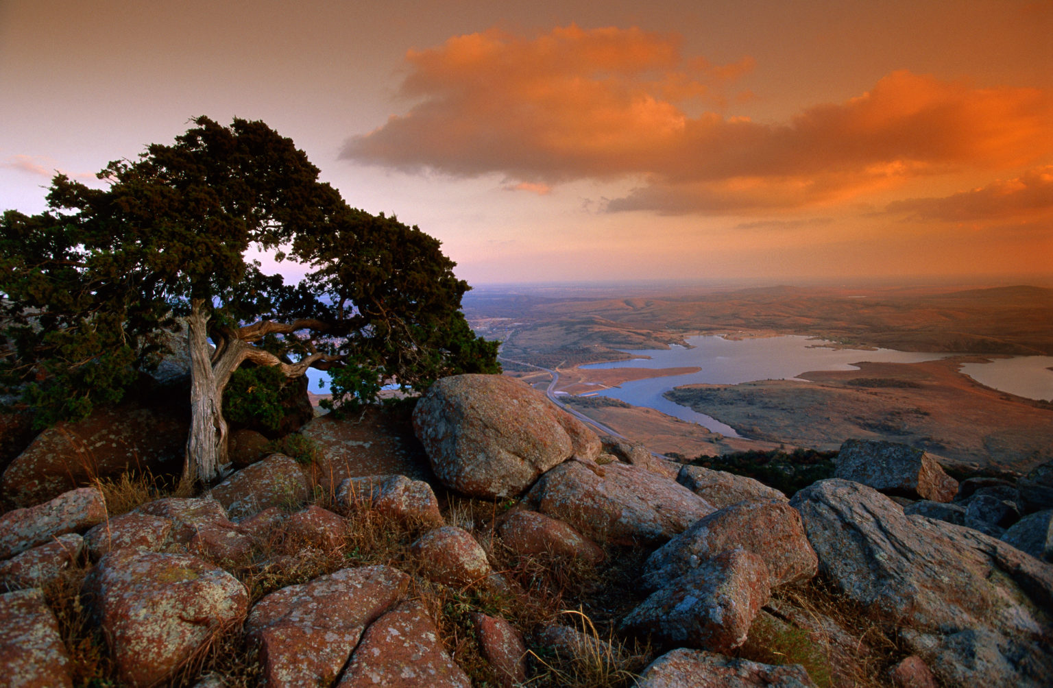 Photos ok. Горы Уичита. Парк в Оклахому (Wichita Mountains Wildlife Refuge). Mount Scott Oklahoma. Wichita Mountains Oklahoma.